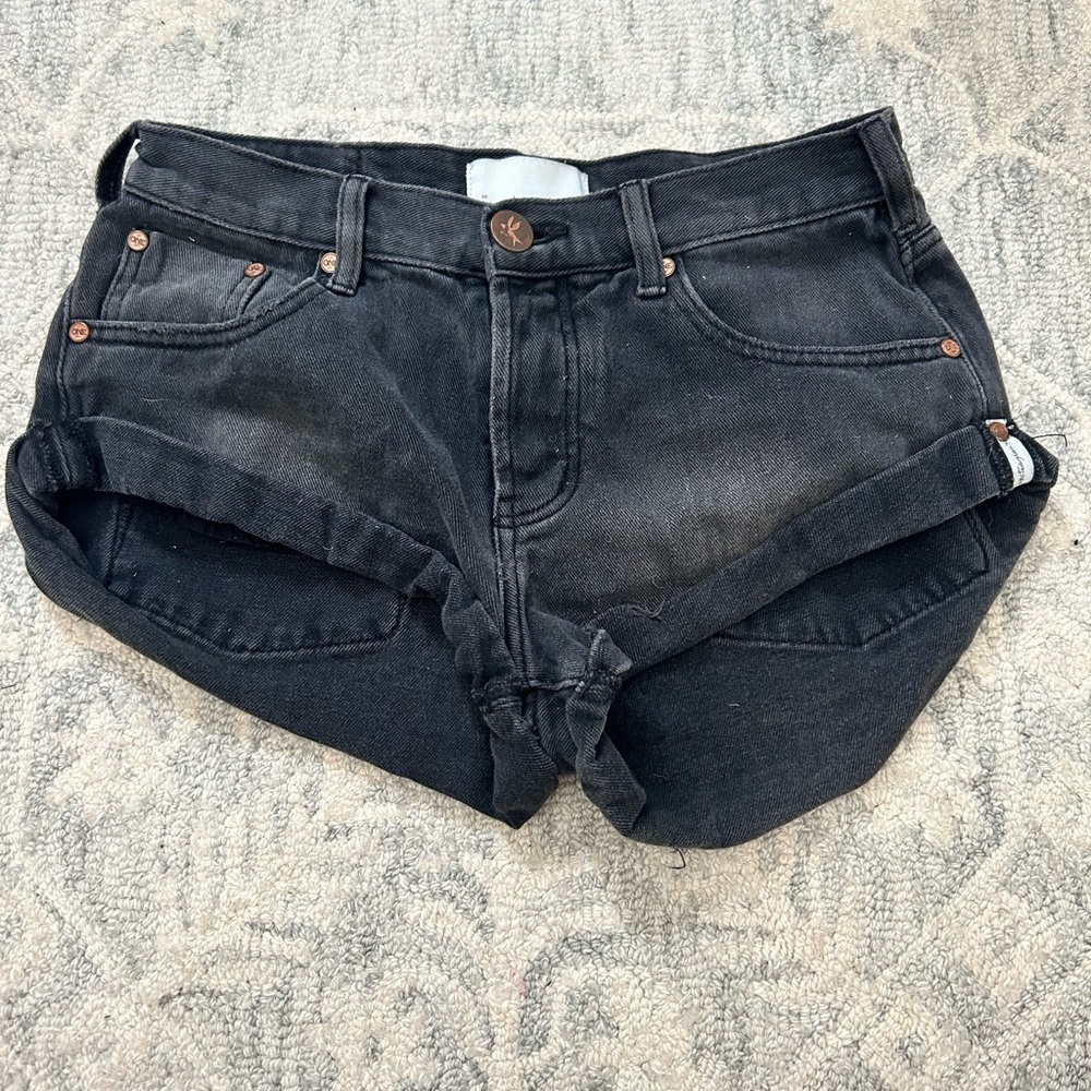 One Teaspoon Jean Shorts